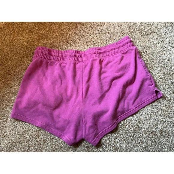 Reebok‎ Pink Athletic Workout Running Shorts Elastic Waist Drawstring XL - Picture 2 of 4